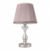Настольная лампа декоративная Crystal Lux Alegria LG1 Silver-Brown