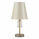 Настольная лампа декоративная Crystal Lux Renata LG1 Gold