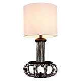 Настольная лампа  с абажуром Divinare 2718/04 TL-1