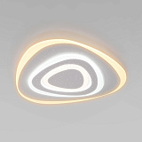 Светильник потолочный светодиодный Eurosvet 90115/6 белый с пультом д/у