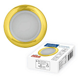 Точечный светильник встраиваемый Fametto DLS-A201 GU5.3 IP44 Gold