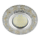 Точечный светильник встраиваемый Fametto DLS-L146 Gu5.3 Glassy/Gold