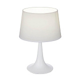 Настольная лампа декоративная Ideal Lux London TL1 Small Bianco