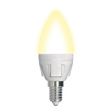 Лампа диммирующая Uniel LED-C37 7W/3000K/E14/FR/DIM PLP01WH