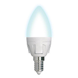 Лампа диммирующая Uniel LED-C37 7W/4000K/E14/FR/DIM PLP01WH