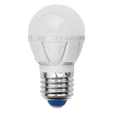 Лампа Uniel LED-G45-6W/NW/E27/FR ALP01WH