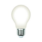 Лампа филаментная Volpe LED-A60-9W/4000K/E27/FR/SLF