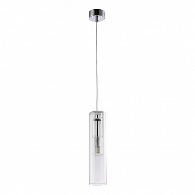 Светильник подвесной галогеновый Crystal Lux Beleza SP1 F Chrome