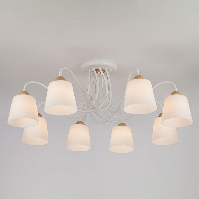 Люстра потолочная Eurosvet 70062/8 белый